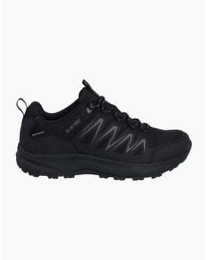 Hi-Tec H-Tec Stealth Low Waterproof Trail Shoes/Dark - Black