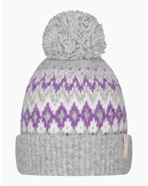 Barts Nakarah Bobble Hat - Grey