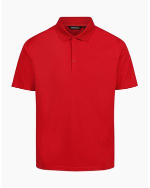 Regatta Professional Moisture Wicking Polo Shirt - Red