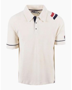 Fila Massimo Terry Polo Gardenia/Garnet - Natural