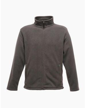 Regatta Plain Micro Fleece Full Zip Jacket (Layer Lite) - Grey