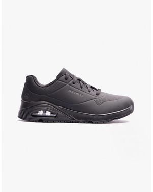 Skechers Work 108021Ec Uno Sr Occupational Trainers - Black
