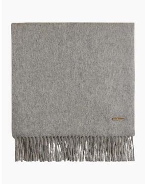 Ted Baker Stevens Woollen Scarf - Grey