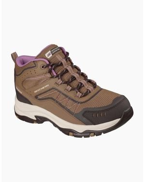 Skechers Trego Ashaway Leather Tan/ Hiking Boots - Brown