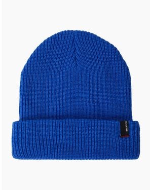 Brixton Heist Rib Knit Beanie - Blue