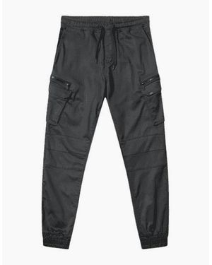 883 Police Ware Charcoal Cargo Trousers - Grey