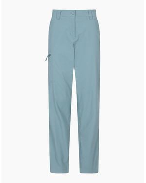 Mountain Warehouse Ladies Stretch Short Hiking Trousers - Blue