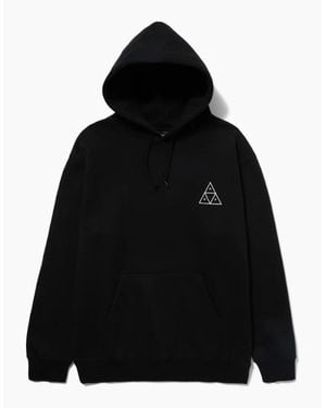 Huf Set Triple Triangle Pullover Hoodie - Black