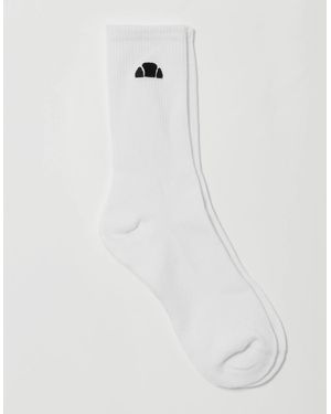 Ellesse Alacre Crew Sock 3 Pack - White