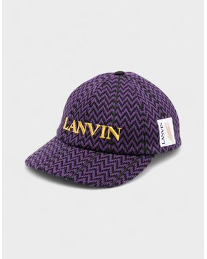 Lanvin X Future Curb Baseball Cap - Purple