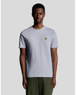 Lyle & Scott Cotton Crew Neck T-Shirt - Grey