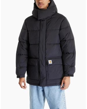 Carhartt Carhartt Jacket Wip Milter Puffer Nylon Ultra Warm Waterproof Comfort Coat - Black