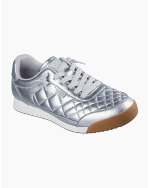Skechers Bobs Billie Wild Comfort Polyurethane Trainers - Metallic