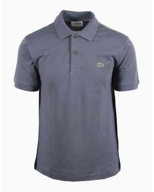 Lacoste L.12.12 Pique Cotton Polo Shirt - Blue