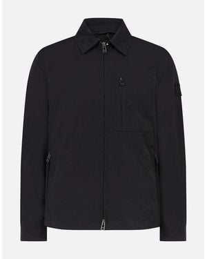 Belstaff Grid Overshirt - Blue