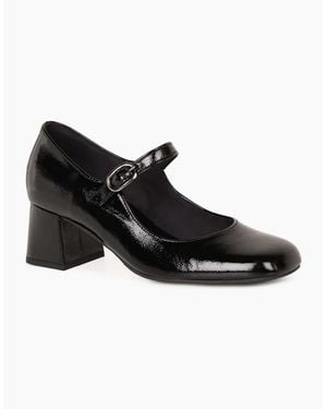 Gabor Glam Mary Jane Court Shoes - Black