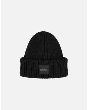 Regatta Adult Connora Fisherman Christian Lacroix Knitted Beanie - Black