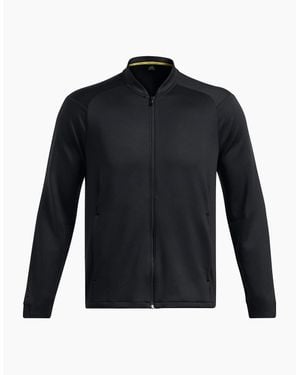 Under Armour Curry Travel Moisture Wicking Long Sleeve Bomber Jacket - Blue