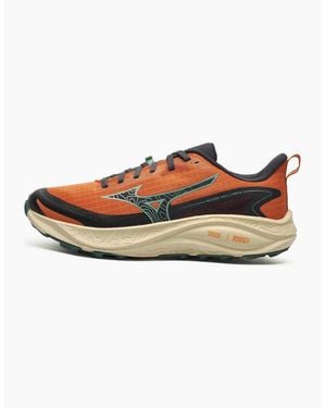 Mizuno Neo Lumina Trail Running Shoes Sunburn Oblin - Orange
