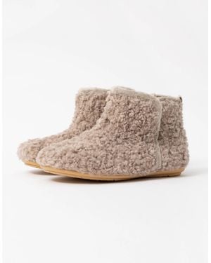 Ilse Jacobsen Snippy Cosy Ankle Boot - Natural