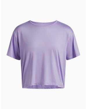 Under Armour Armour Motion Ss Gym Top - Purple