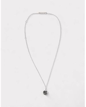 Ambush Smiley Charm Necklace - White