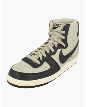Nike Terminator High Trainers Fb1832 001 - Metallic