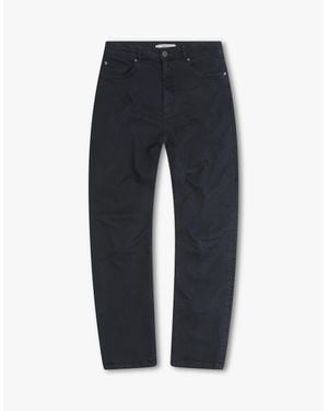 Vingt Quatre Denim Vingt Quatre Slim Fit Garment Dye Jeans - Blue