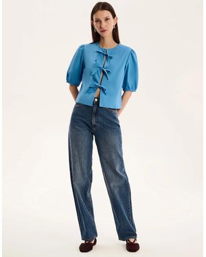 OMNES Apollo Blouse - Blue