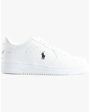 Polo Ralph Lauren Masters Trainers - White