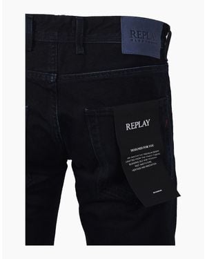 Replay Grover Jean Dark - Blue