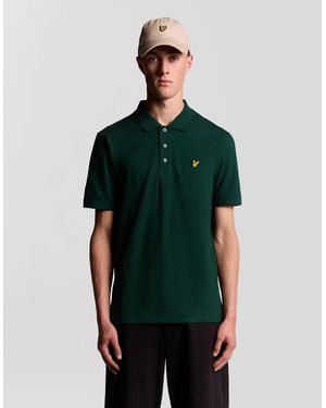 Lyle & Scott Cotton Polo Shirt - Green