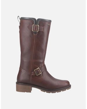 HUNTER Skye Long Boots - Brown