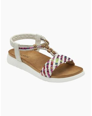 Lotus Russo Sandals - Metallic