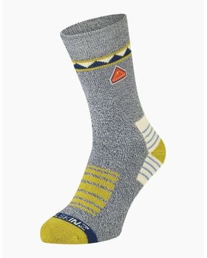 SealSkinz Kimberley Mid Length Walking Socks - Grey