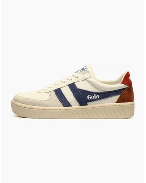 Gola Classics Grandslam Trident Trainers Off Moonlight Rust - Blue