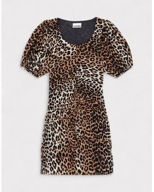 dvf briella ruched mesh dress Briella Midi Dress – Kay Unger