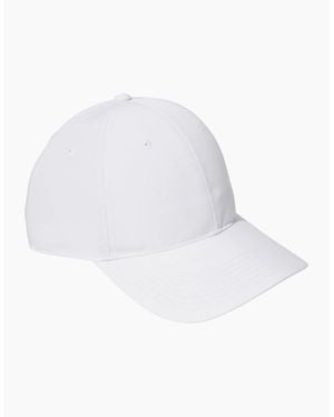 adidas 6 Panel Baseball Cap - White