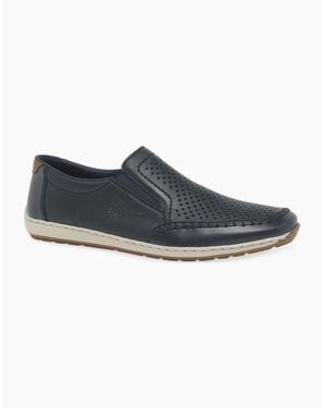 Rieker Pronto Slip On Shoes - Blue