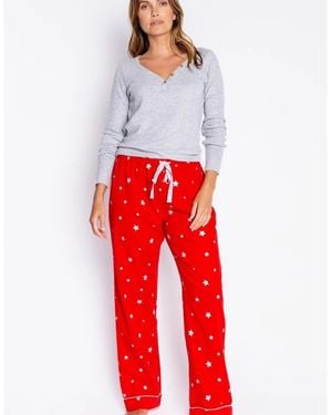 Pj Salvage Salvage Starry Pant - Red
