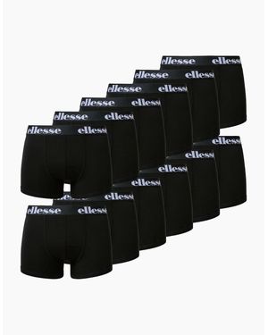 Ellesse Barla Trunks (12 Pack) - Black