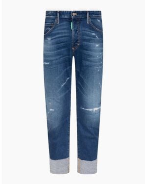 DSquared² Sailor Style Jeans - Blue