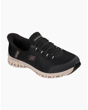 Skechers Slip-Ins Glide Step Vibey Mesh Trainers - Black