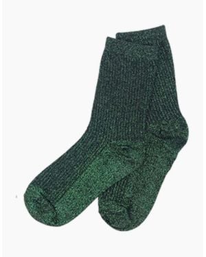 Nooki Design Glitterati Glitter Socks - Green
