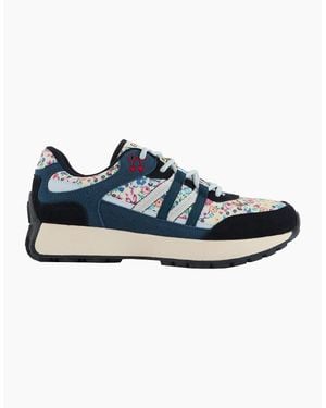 Regatta Ladies Cath Kidston Harmony Ditsy Suede Trainers - Blue