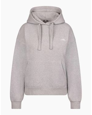 Trespass Ladies Reives Knitted Hoodie - Grey