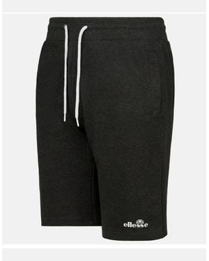 Ellesse Rochero Pique Shorts Reduced Price From £24.99 Now Only £14.95 - Black