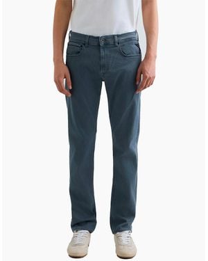 Replay Grover Hyperflex Denim Straight Fit Jean - Blue