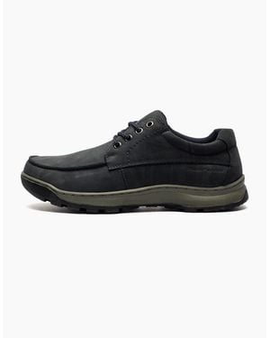 Hush Puppies Tucker Memory Foam Shoes Nubuck - Black