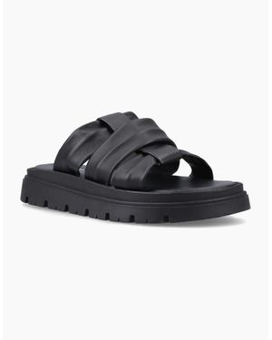 Hush Puppies Loretta Mules - Black